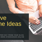 Powerful Passive Income Idea with google syedhassan.online