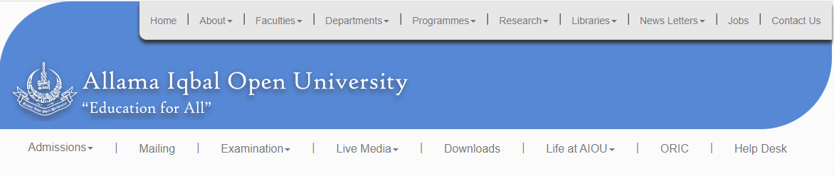 DOWNLOAD AIOU CHALLAN FORM - Syed Hassan.online